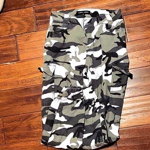 Camo cargo pants